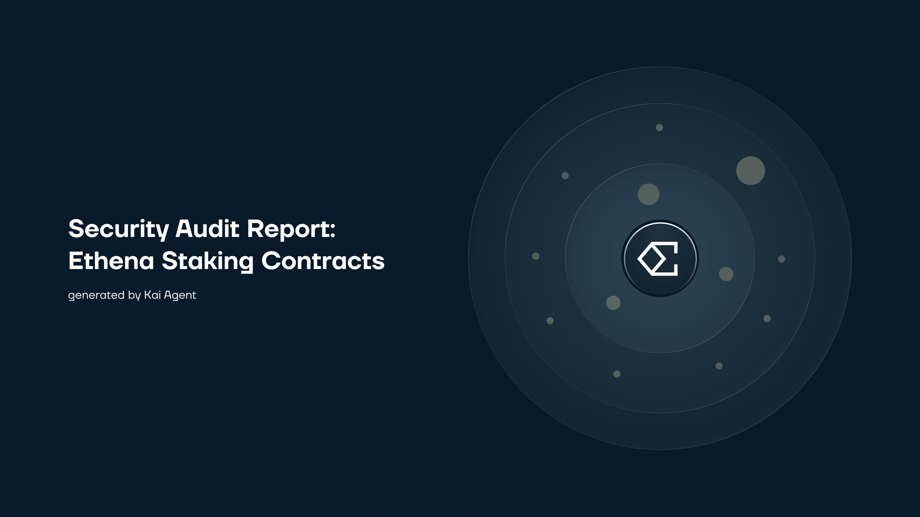 Security Audit Report: Ethena Staking Contracts