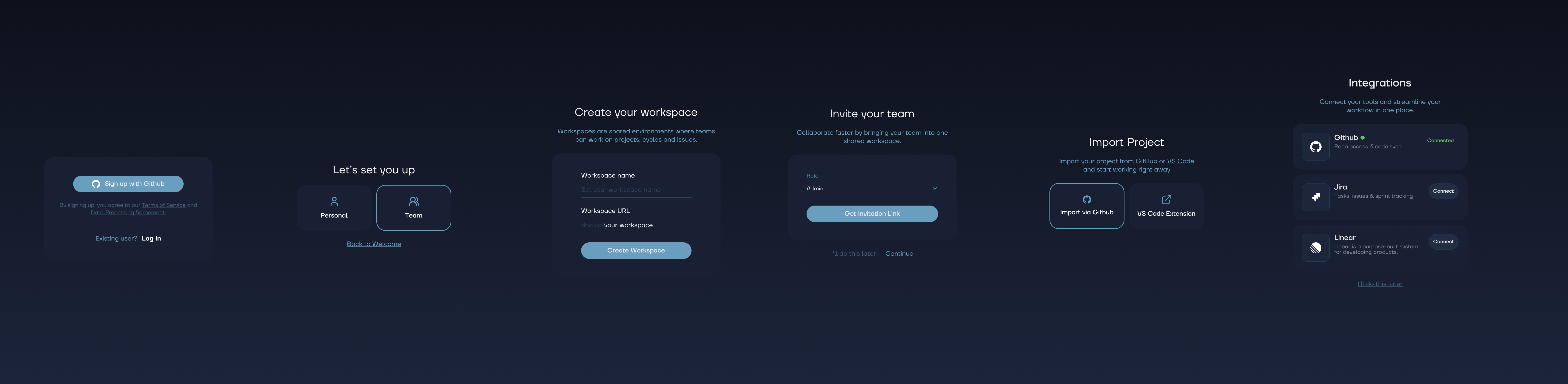 Onboarding Wizard